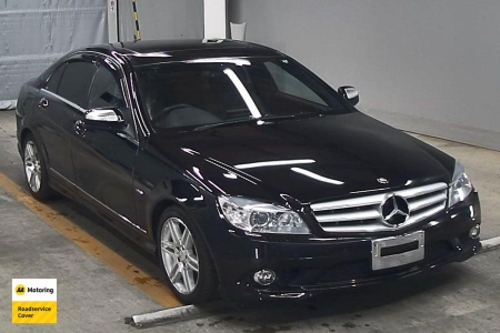 Image of a Black used Mercedes Benz C 300 stock #33054 2008 stock number 33054