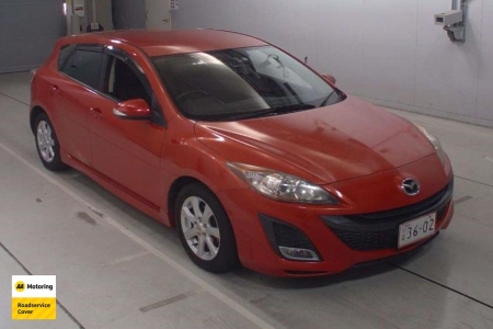 Image of a Red used Mazda Axela stock #33014 2010 stock number 33014