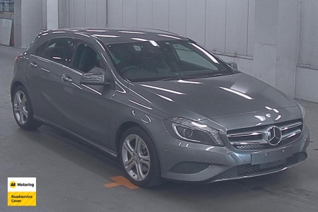 Image of a Grey used Mercedes Benz A 180 stock #33010 2014 stock number 33010
