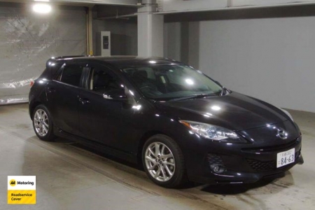 Image of a Black used Mazda Axela stock #33184 2013 stock number 33184