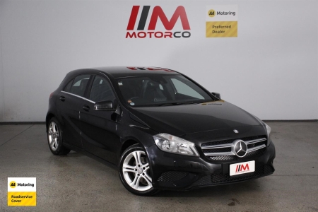 Image of a Black used Mercedes Benz A 180 stock #34566 2014 stock number 34566