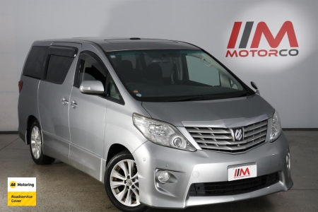 Image of a Grey used Toyota Alphard stock #32571 2010 stock number 32571