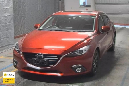 Image of a Red used Mazda Axela stock #32771 2014 stock number 32771