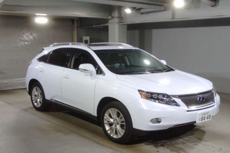 Image of a Pearl used Lexus RX 450h stock #32620 2009 stock number 32620