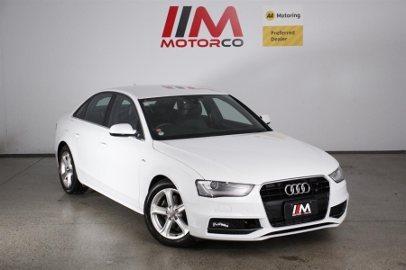Image of a White used Audi A4 stock #34625 2013 stock number 34625