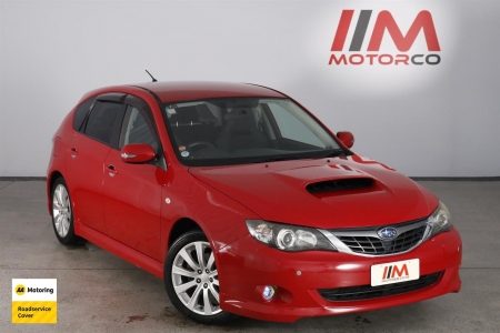 Image of a Red used Subaru Impreza stock #32240 2008 stock number 32240