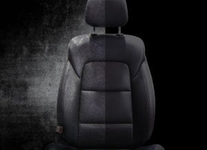 The car fabric chair is a MotorCo accessory