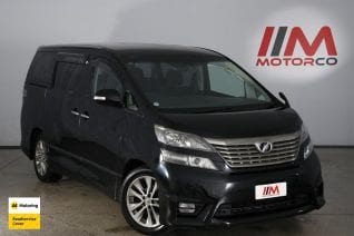 Image of a Black used Toyota Vellfire stock #32485 2011 stock number 32485