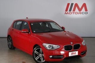 Image of a Red used BMW 120i stock #32555 2011 stock number 32555
