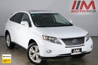 Image of a Pearl used Lexus RX 450h stock #32537 2009 stock number 32537