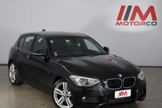 Image of a Black used BMW 116i stock #32511 2012 stock number 32511