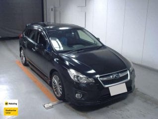 Image of a Black used Subaru Impreza stock #32746 2012 stock number 32746