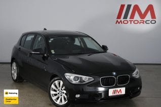 Image of a Black used BMW 116i stock #32381 2012 stock number 32381