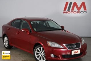 Image of a Red used Lexus IS 250 stock #32428 2009 stock number 32428