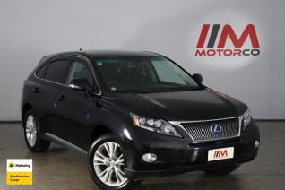 Image of a Black used Lexus RX 450h stock #32629 2010 stock number 32629