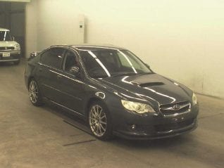 Image of a Grey used Subaru Legacy B4 stock #32545 2008 stock number 32545