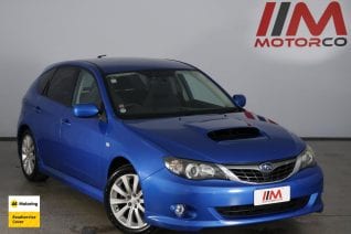 Image of a Blue used Subaru Impreza stock #32869 2008 stock number 32869