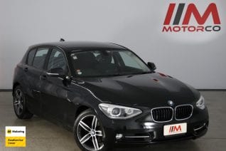 Image of a Black used BMW 120i stock #32849 2011 stock number 32849