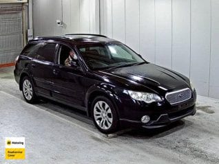 Image of a Black used Subaru Outback stock #32850 2008 stock number 32850