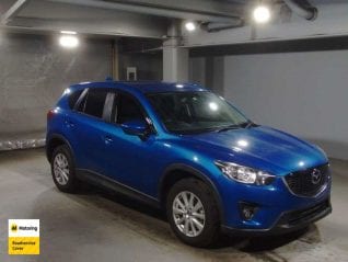 Image of a Blue used Mazda CX-5 stock #33066 2013 stock number 33066