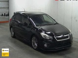 Image of a Black used Subaru Impreza stock #33029 2012 stock number 33029
