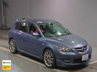 Image of a Blue used Mazda Axela stock #33093 2006 stock number 33093