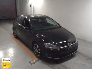 Image of a Black used Volkswagen Golf stock #33175 2014 stock number 33175