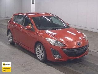 Image of a Red used Mazda Axela stock #32992 2010 stock number 32992