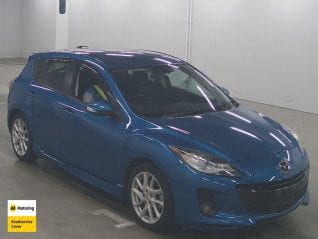 Image of a Blue used Mazda Axela stock #33045 2011 stock number 33045