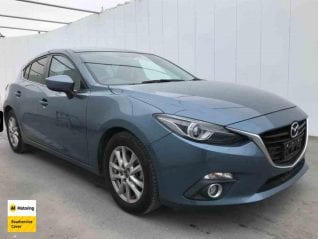 Image of a Blue used Mazda Axela stock #33017 2014 stock number 33017
