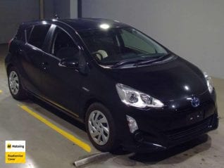 Image of a Black used Toyota Aqua stock #33177 2016 stock number 33177