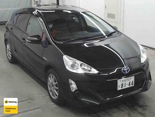 Image of a Black used Toyota Aqua stock #32961 2015 stock number 32961