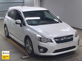 Image of a White used Subaru Impreza stock #33138 2012 stock number 33138