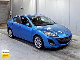 Image of a Blue used Mazda Axela stock #33191 2010 stock number 33191