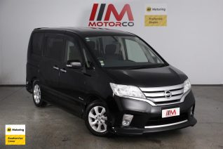 Image of a Black used Nissan Serena stock #34445 2012 stock number 34445