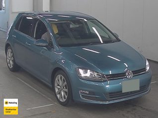 Image of a Blue used Volkswagen Golf stock #34623 2013 stock number 34623