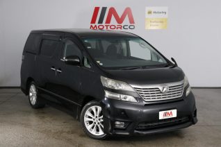 Image of a Black used Toyota Vellfire stock #32558 2009 stock number 32558