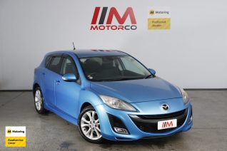 Image of a Blue used Mazda Axela stock #34145 2010 stock number 34145