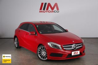 Image of a Red used Mercedes Benz A 180 stock #34391 2013 stock number 34391