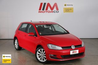 Image of a Red used Volkswagen Golf stock #34485 2013 stock number 34485